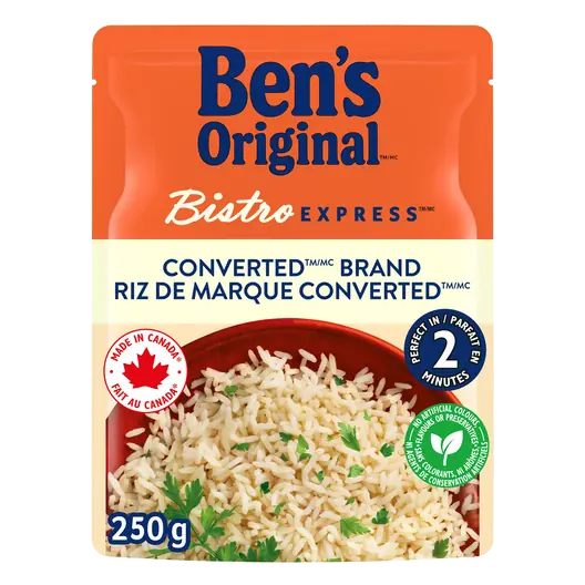 Bistro Express White Rice Converted Long Grain 250 g