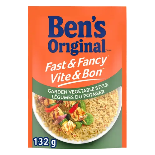Fast & Fancy Rice Garden Vegetable Style 132 g