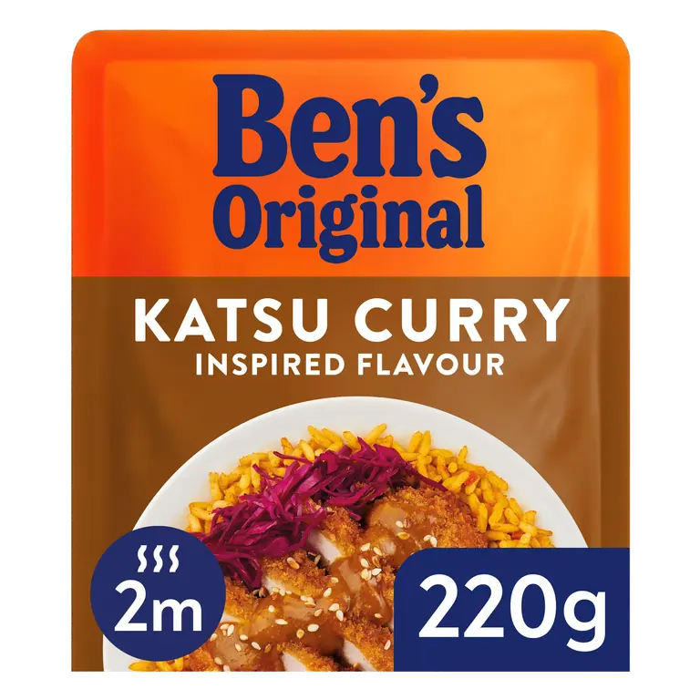 Bens Original Katsu Curry Microwave Rice 220g