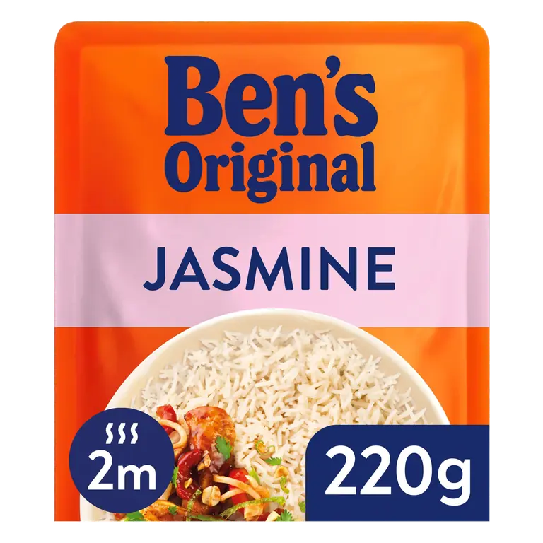 Bens Original Thai Jasmine Microwave Rice 220g
