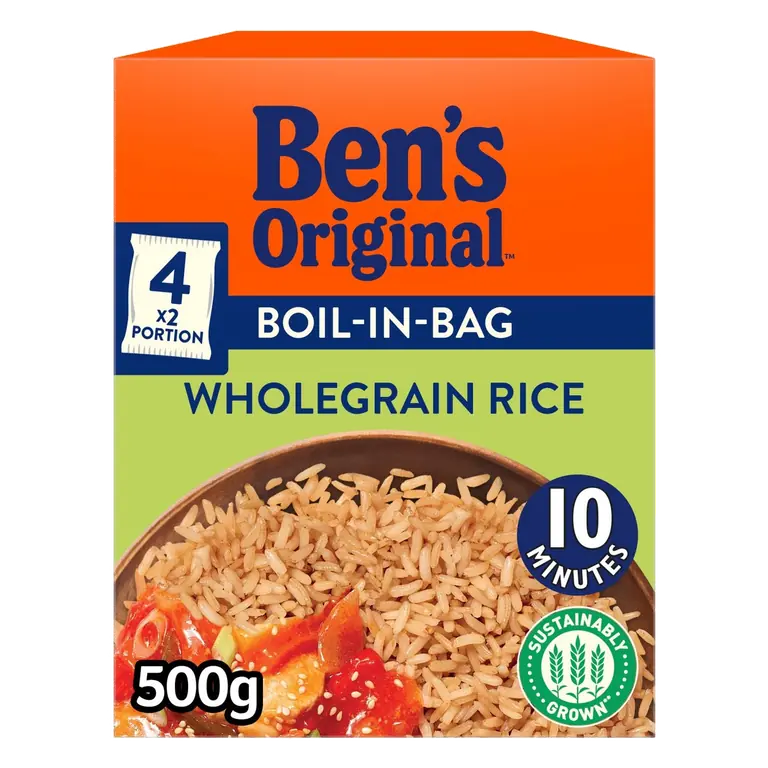 Original Boil-In-Bag Wholegrain Rice 4 Bags