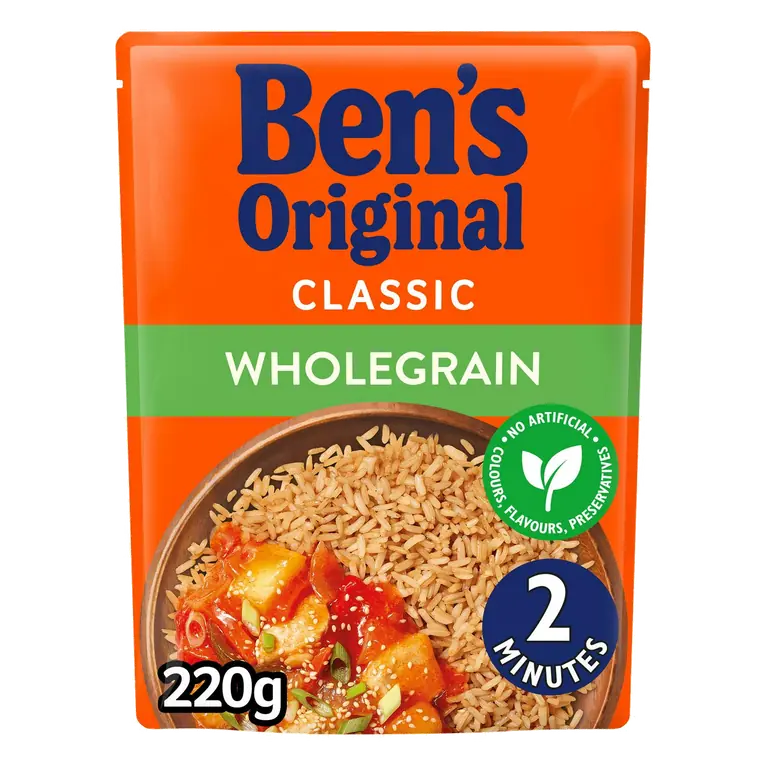 Classic Wholegrain Microwave Rice 220g