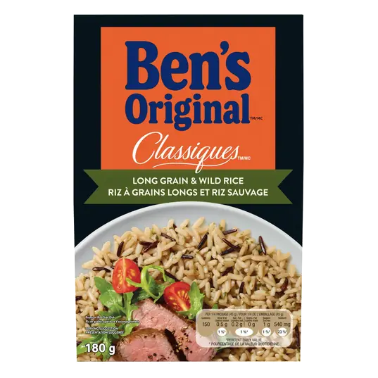 Classiques Long Grain & Wild Rice 180 g