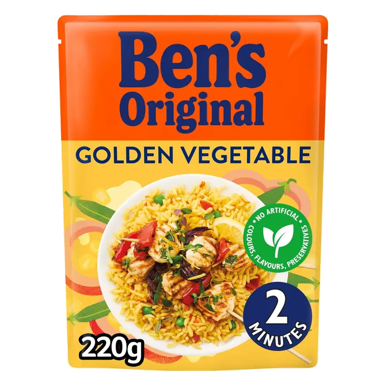 Original Golden Vegetable Microwave Rice