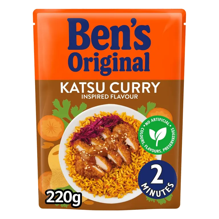 Original Katsu Curry Microwave Rice