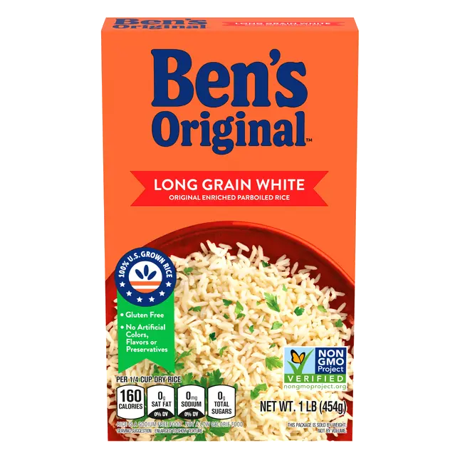 Long Grain Enriched Parboiled White Rice