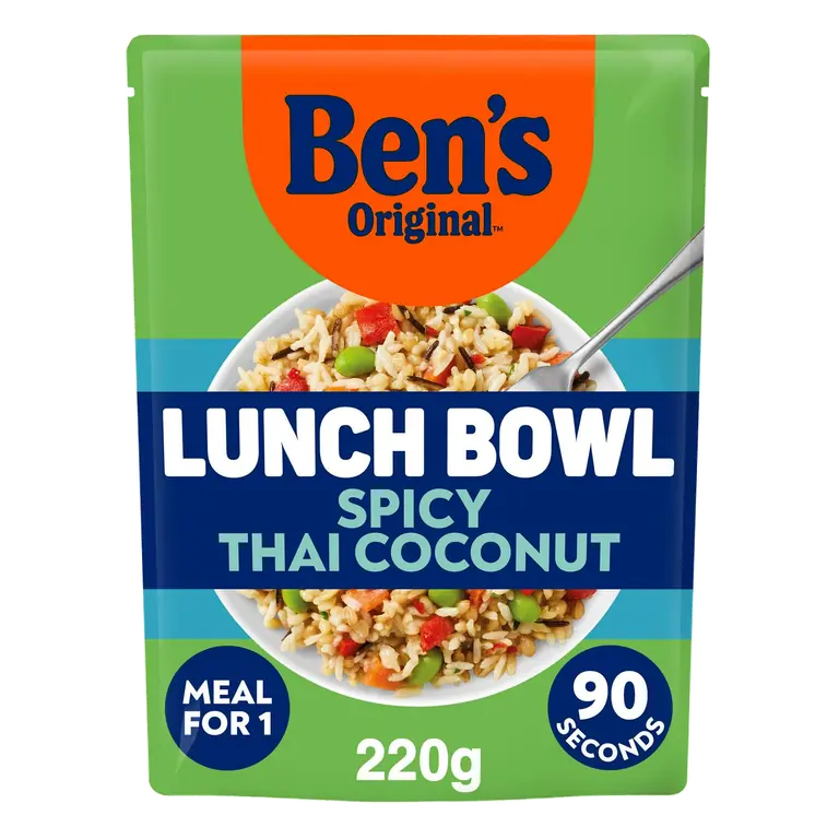 Lunch Bowl Spicy Thai Coconut Grains & Rice 220g