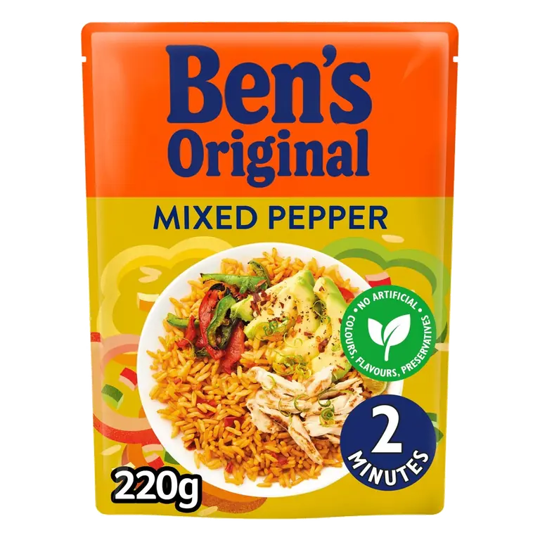 Original Mixed Pepper Microwave Rice