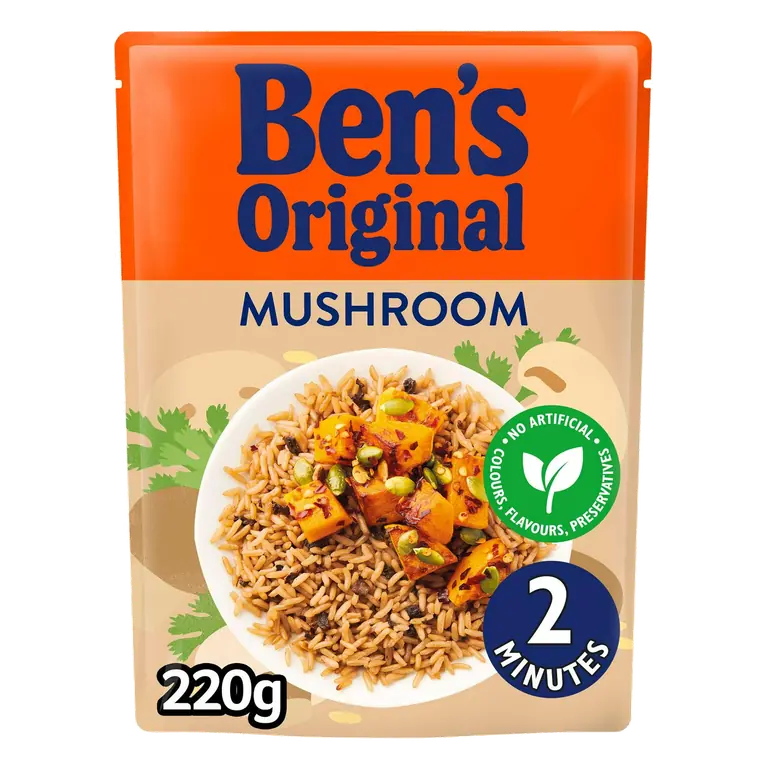 Mushroom Microwave Rice 220g