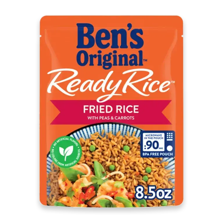 Ready Rice Fried Flavored Rice, Easy Dinner Side, 8.5 oz Pouch