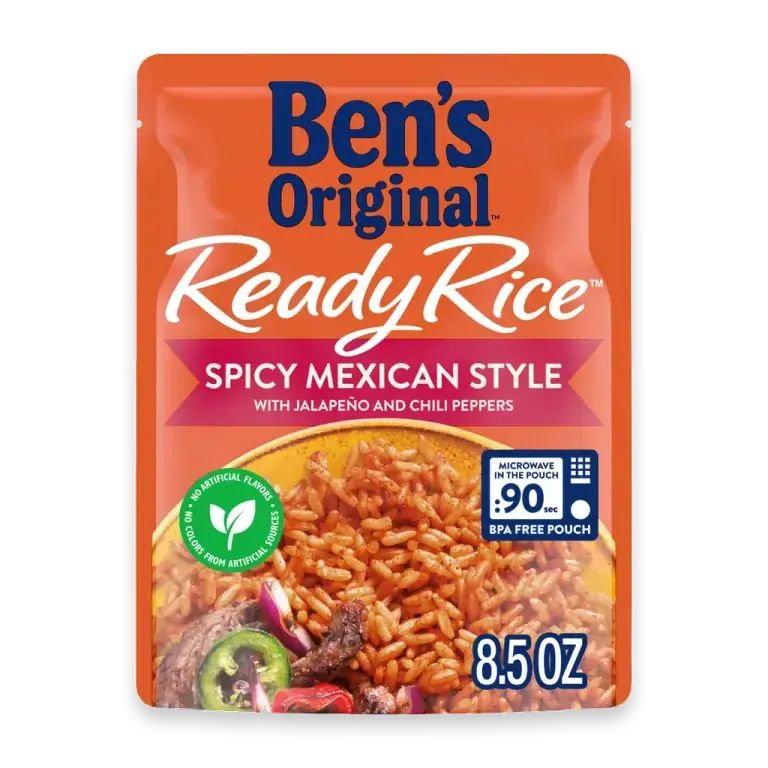Ready Rice Spicy Mexican Style Flavored Rice, Easy Dinner Side, 8.5 oz Pouch