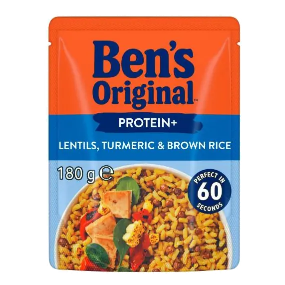Rice Protein Lentils Turmeric And Brown Rice Pouch