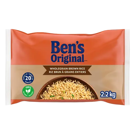 Rice Side Dish Whole Grain Brown 2.2 kg
