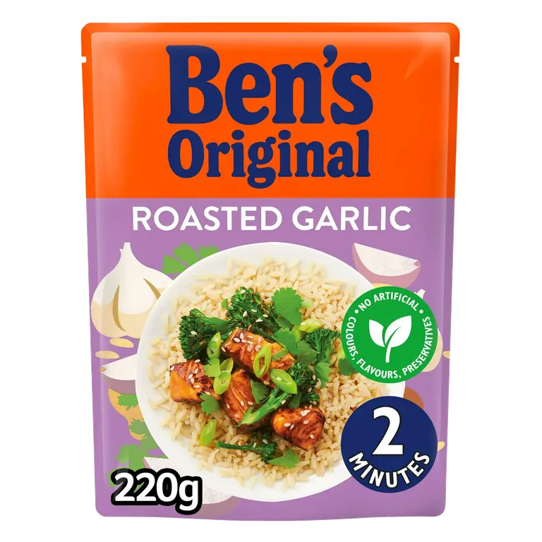 Roasted Garlic Microwave Rice 220g