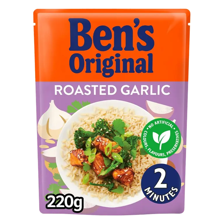 Original Roasted Garlic Microwave Rice
