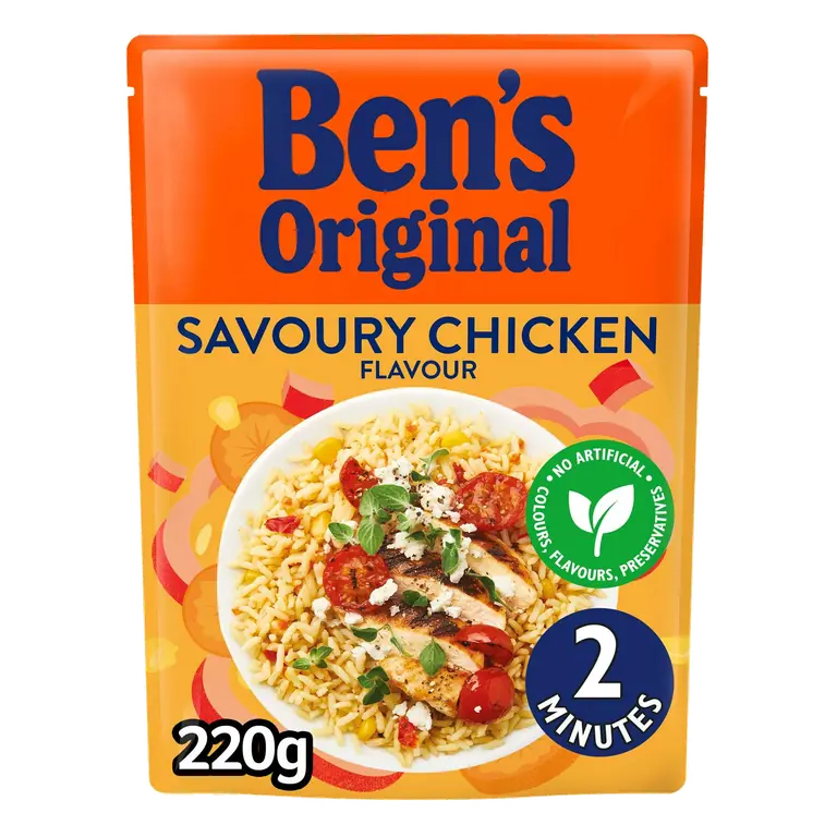 Savoury Chicken Microwave Rice 220g
