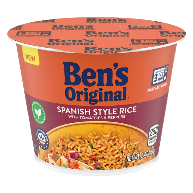 Spanish Style Rice Mix Microwave Cup