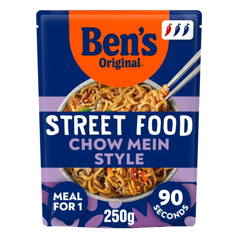 Street Food Chinese Chow Mein Noodles 250g