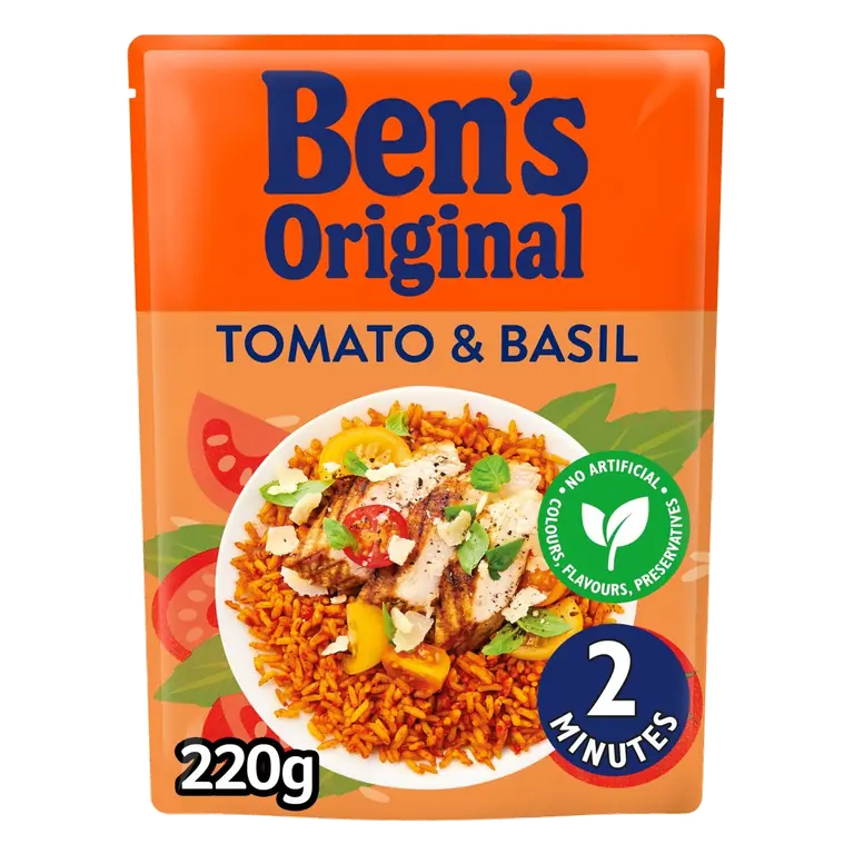 Original Tomato and Basil Microwave Rice