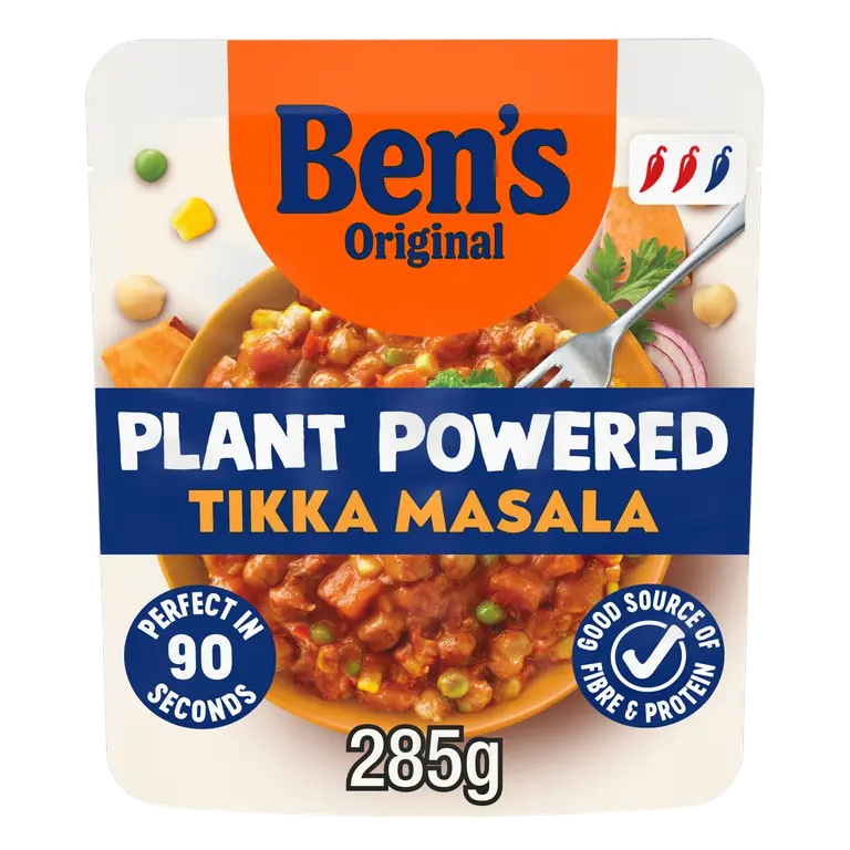 Plant Powered Tikka Masala Sweet Potato & Chickpea Sauce