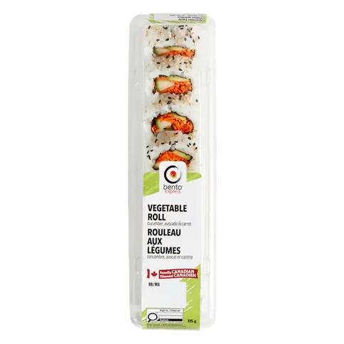 Box Sushi Vegetable Roll 5 Pieces 115 g