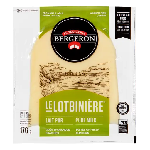 Le Lotbinière Lactose-Free Ripened Firm Cheese Pure Milk 170 g
