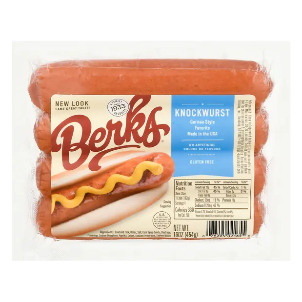 German Style Knockwurst - 4 ct