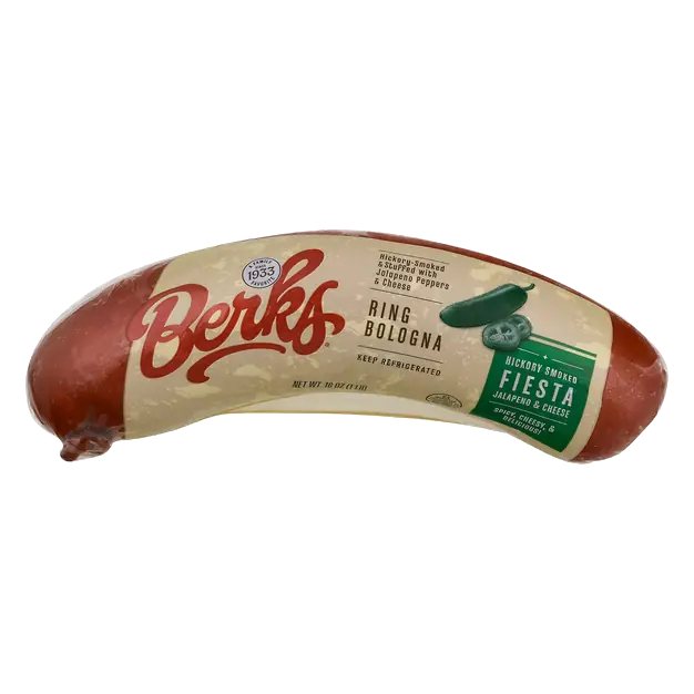 Hickory Smoked Fiesta Jalapeno & Cheese Ring Bologna
