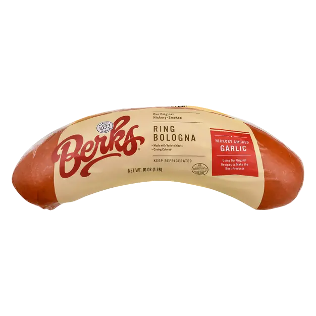 Hickory Smoked Garlic Ring Bologna
