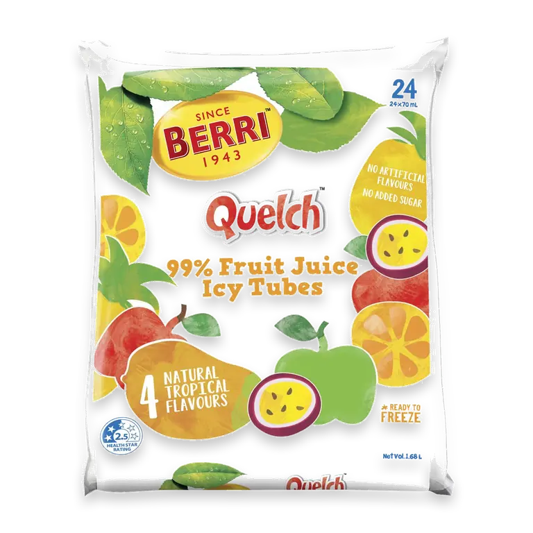 Quelch Fruit Sticks Ice Blocks