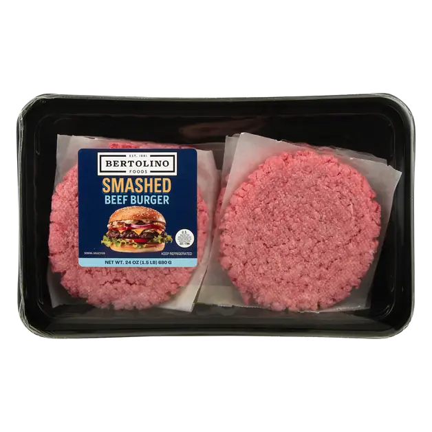 Smashed Beef Burger Patties - 6 ct Fresh