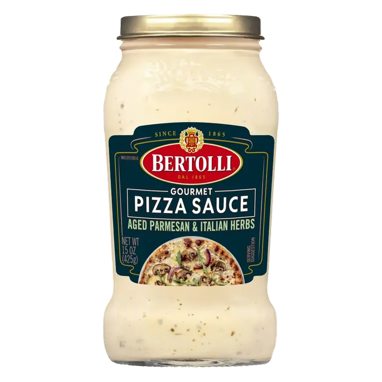 Bertolli Aged Parmesan and Italian Herbs Pizza Sauce, 15oz: Mild Spice Level