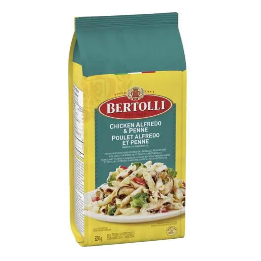 Frozen Pasta Penne Chicken Alfredo 624 g