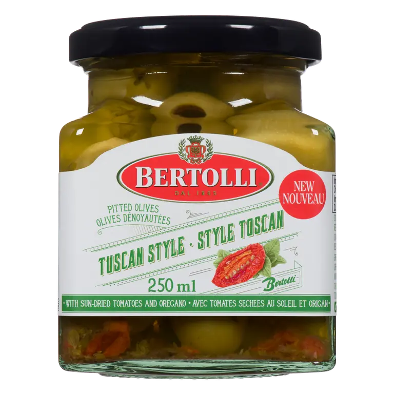 Pitted Olives Tuscan Style 250 ml