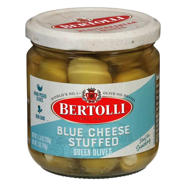 Blue Cheese Stuffed Queen Olives