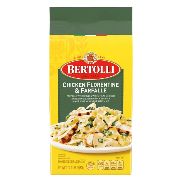 Chicken Florentine & Farfalle Frozen Skillet Meal