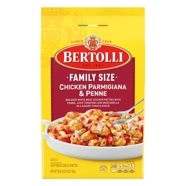 Chicken Parmigiana & Penne Family Size Frozen Skillet Meal