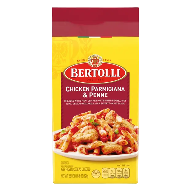 Chicken Parmigiana & Penne Frozen Skillet Meal