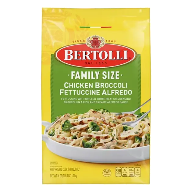 Frozen Skillet Meals Family Size Chicken Broccoli Fettuccine Alfredo Frozen Meal