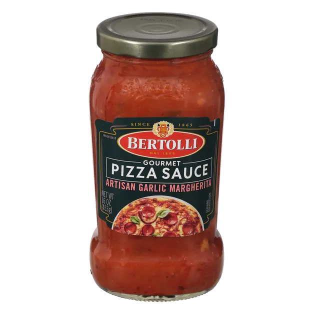 Gourmet Artisan Garlic Margherita Pizza Sauce