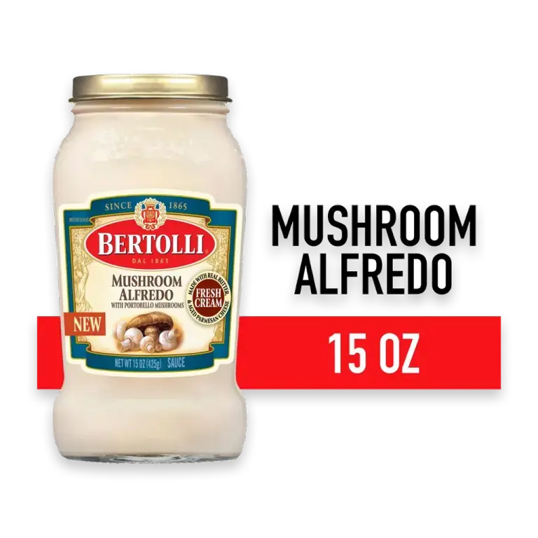 Mushroom Alfredo with Portobello Mushrooms Sauce
