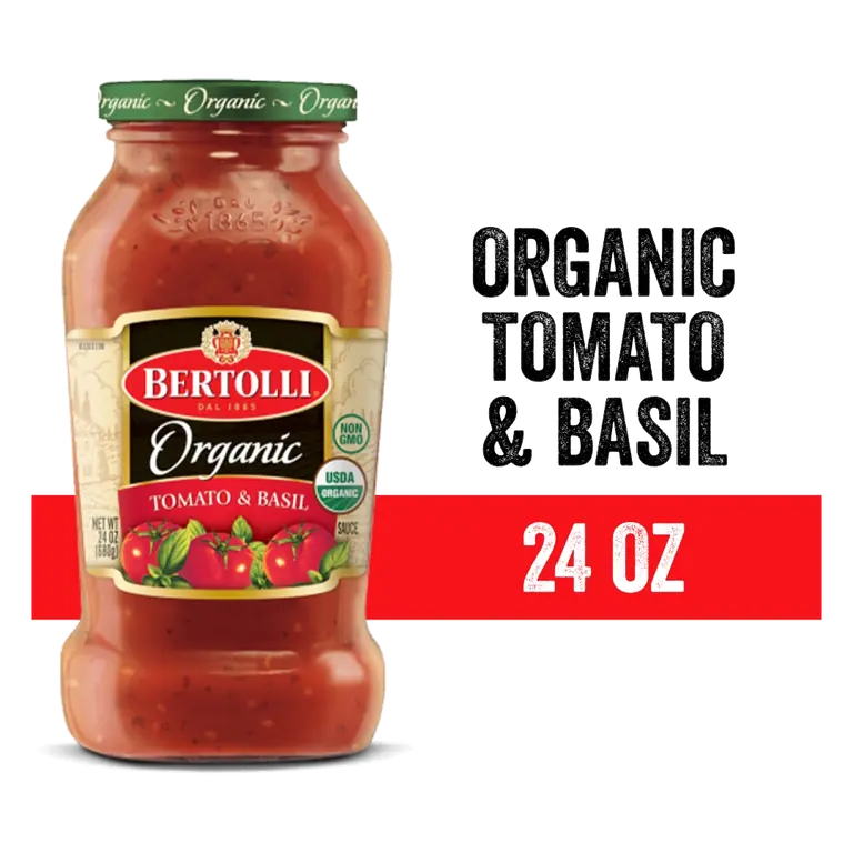Tomato & Basil Organic Sauce