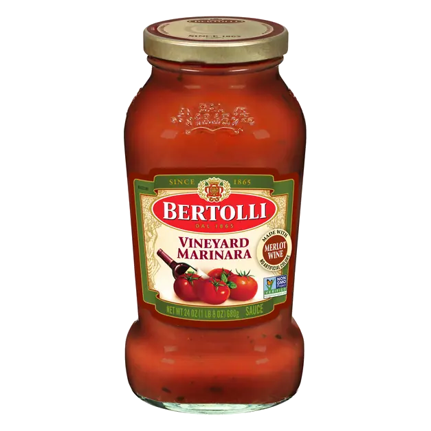 Vineyard Marinara Pasta Sauce with Merlot Wine