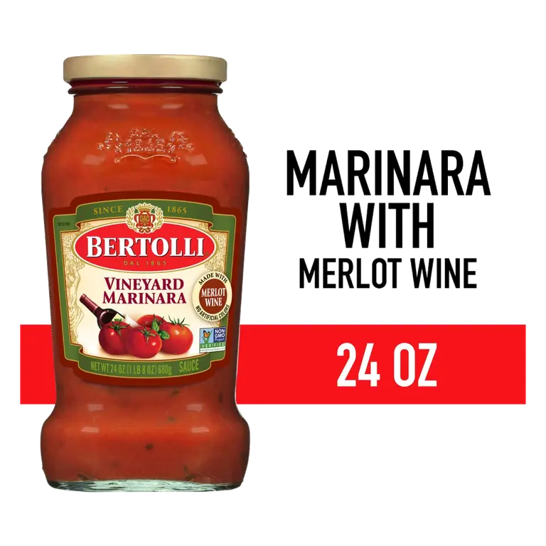 Vineyard Marinara with Merlot Wine Sauce