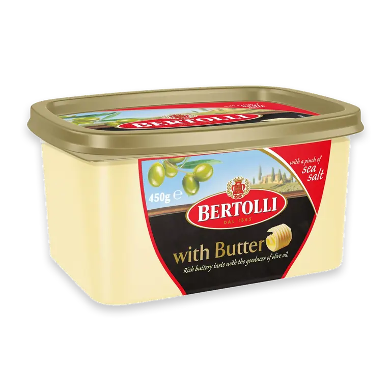 With Butter & Sea Salt