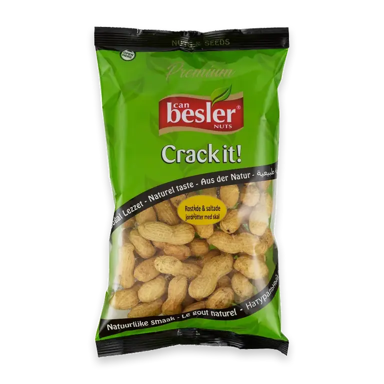 Jordnötter skal rostade 200g