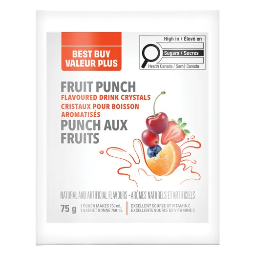 Crystals Fruit Punch 75 g
