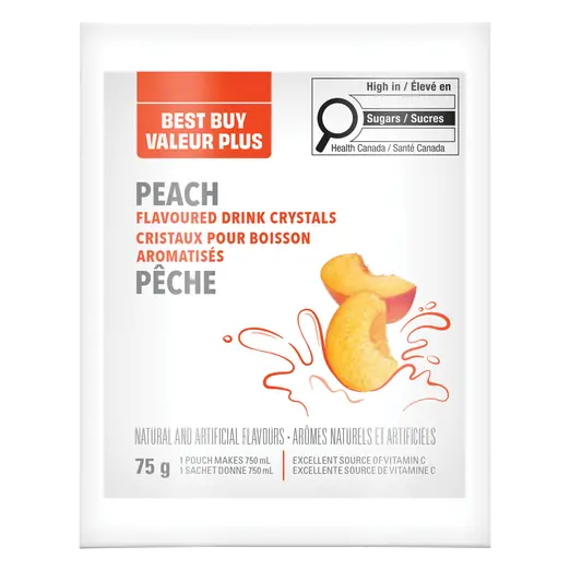 Drink Crystals Peach 75 g