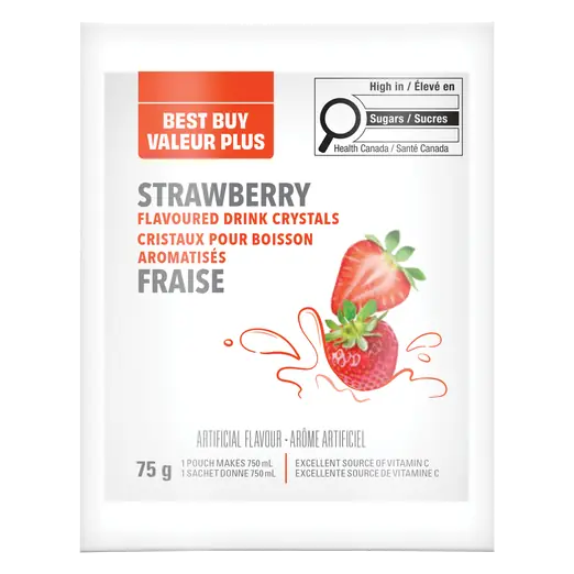 Drink Crystals Strawberry 75 g