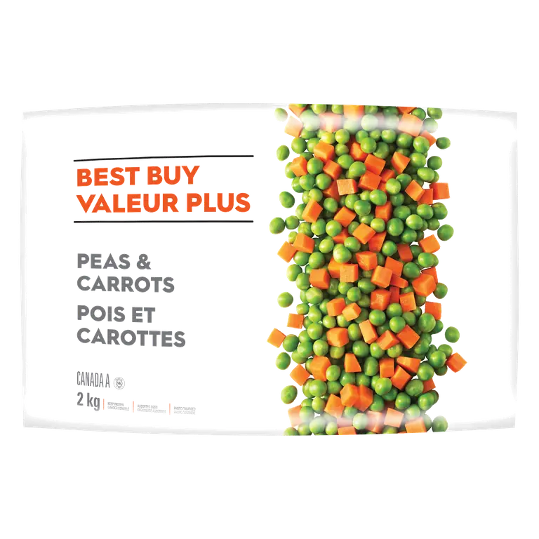 Frozen Peas and Carrots 2 kg